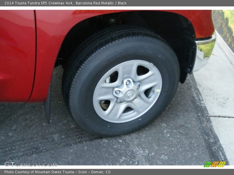 Barcelona Red Metallic / Black 2014 Toyota Tundra SR5 Crewmax 4x4