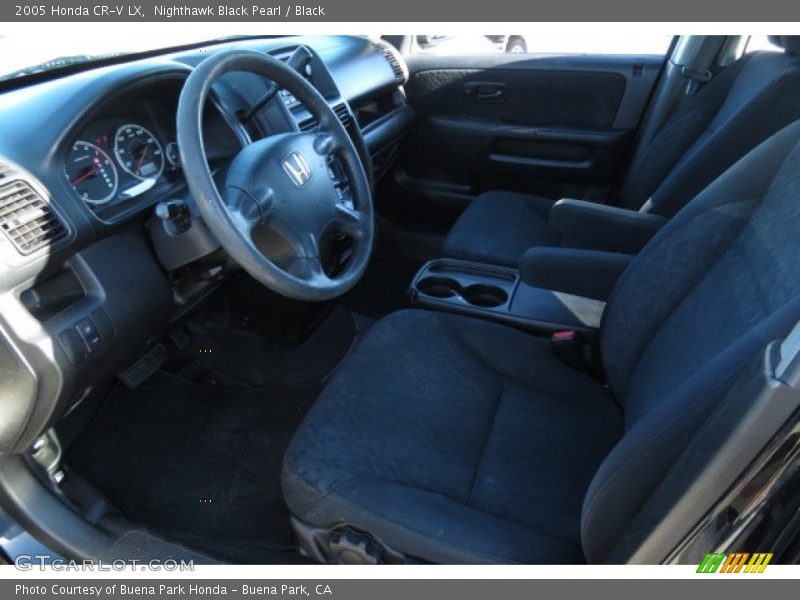 Nighthawk Black Pearl / Black 2005 Honda CR-V LX