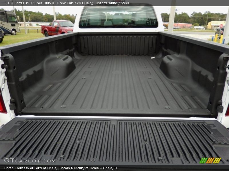 Oxford White / Steel 2014 Ford F350 Super Duty XL Crew Cab 4x4 Dually