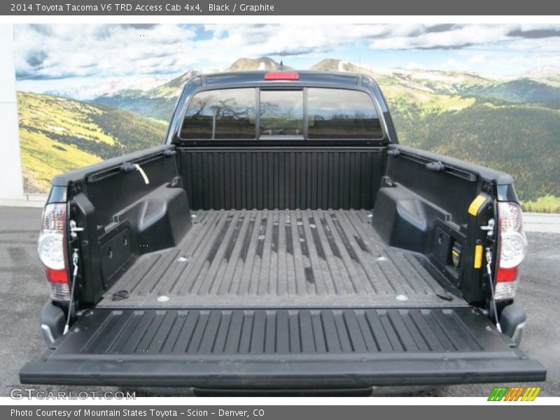 Black / Graphite 2014 Toyota Tacoma V6 TRD Access Cab 4x4