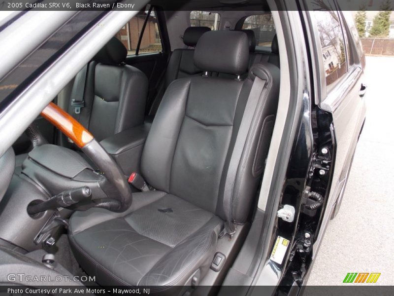 Front Seat of 2005 SRX V6