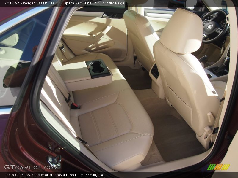 Opera Red Metallic / Cornsilk Beige 2013 Volkswagen Passat TDI SE