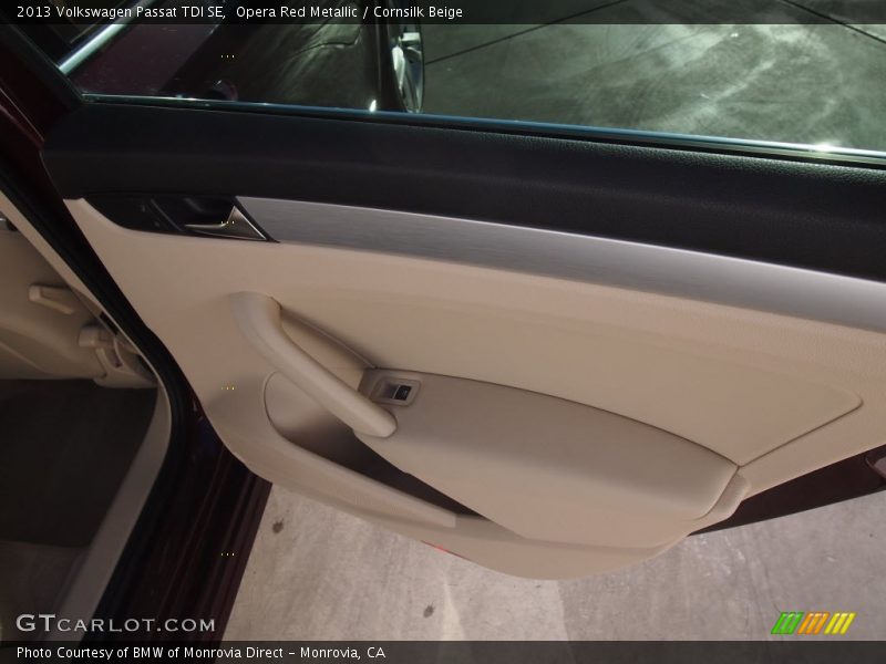 Opera Red Metallic / Cornsilk Beige 2013 Volkswagen Passat TDI SE