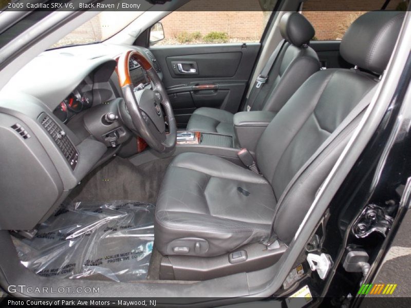 Front Seat of 2005 SRX V6