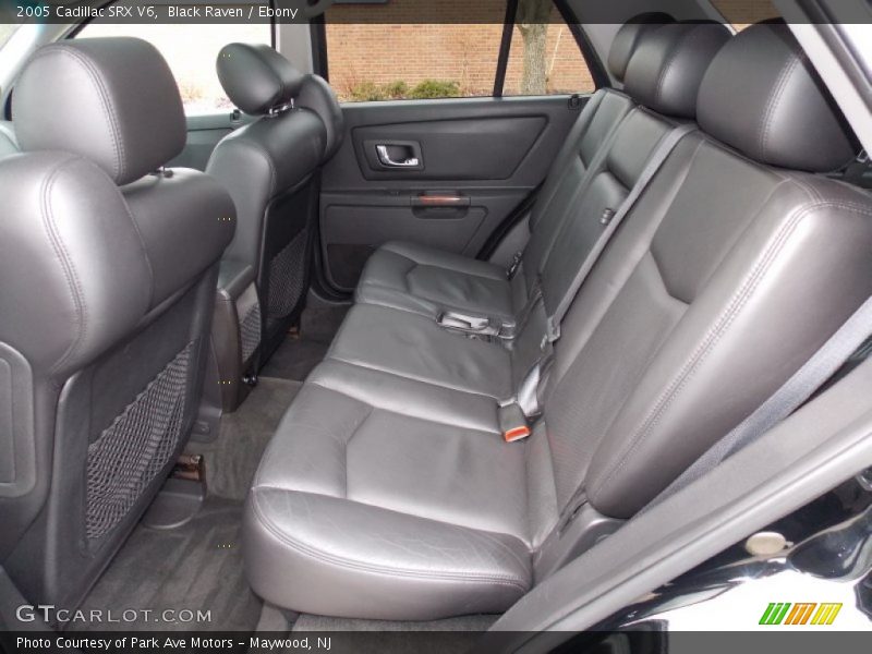 Rear Seat of 2005 SRX V6