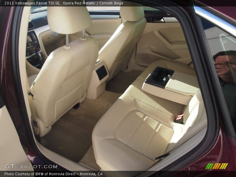 Opera Red Metallic / Cornsilk Beige 2013 Volkswagen Passat TDI SE