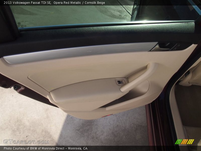 Opera Red Metallic / Cornsilk Beige 2013 Volkswagen Passat TDI SE
