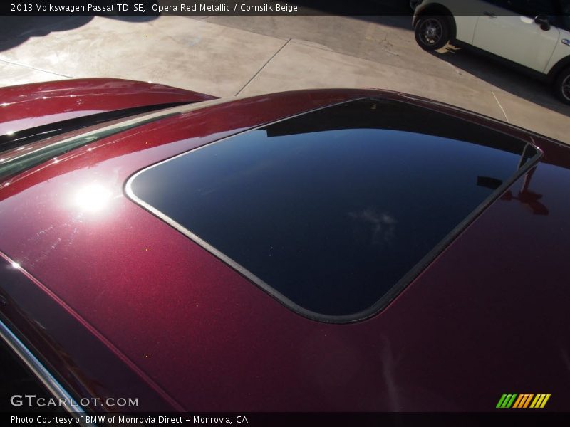 Opera Red Metallic / Cornsilk Beige 2013 Volkswagen Passat TDI SE