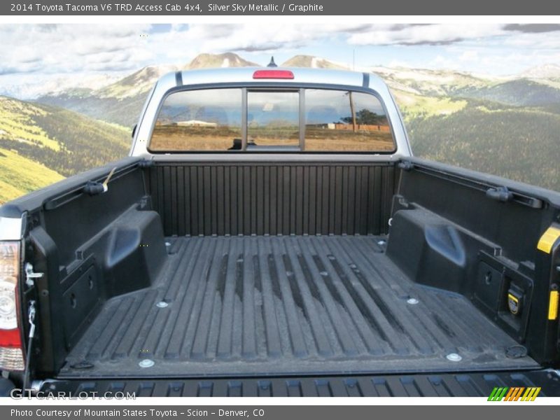 Silver Sky Metallic / Graphite 2014 Toyota Tacoma V6 TRD Access Cab 4x4