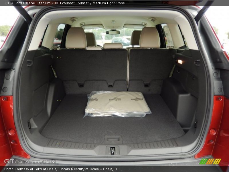 Sunset / Medium Light Stone 2014 Ford Escape Titanium 2.0L EcoBoost