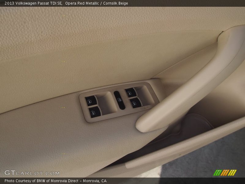 Opera Red Metallic / Cornsilk Beige 2013 Volkswagen Passat TDI SE