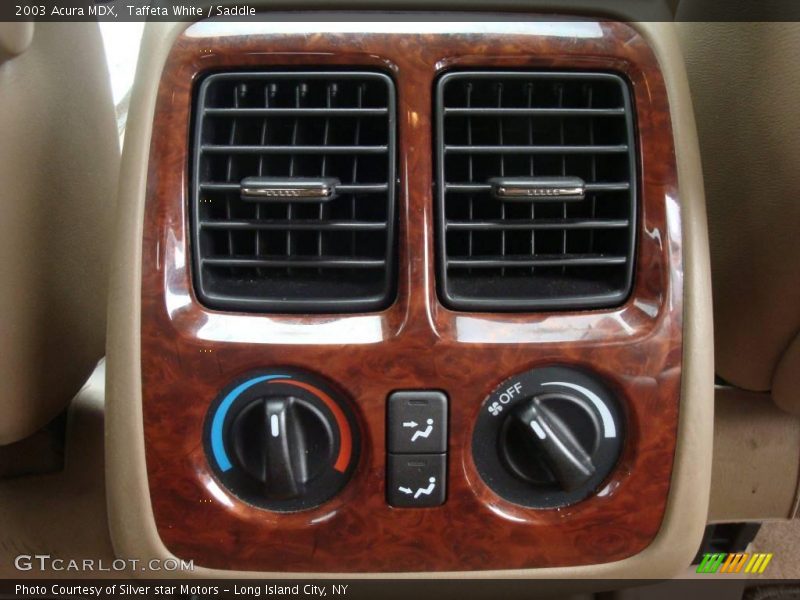 Taffeta White / Saddle 2003 Acura MDX