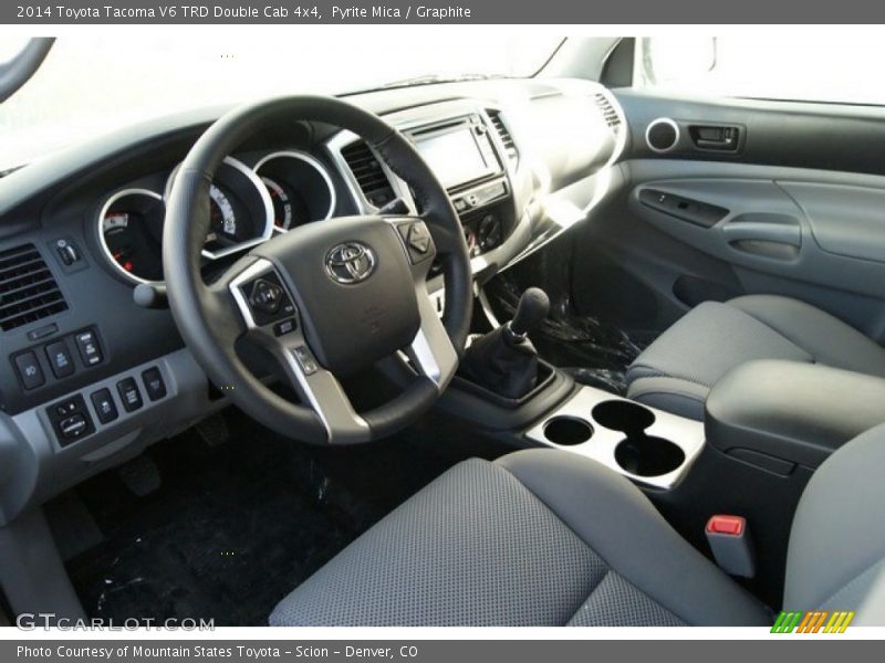 Pyrite Mica / Graphite 2014 Toyota Tacoma V6 TRD Double Cab 4x4
