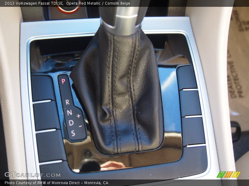 Opera Red Metallic / Cornsilk Beige 2013 Volkswagen Passat TDI SE