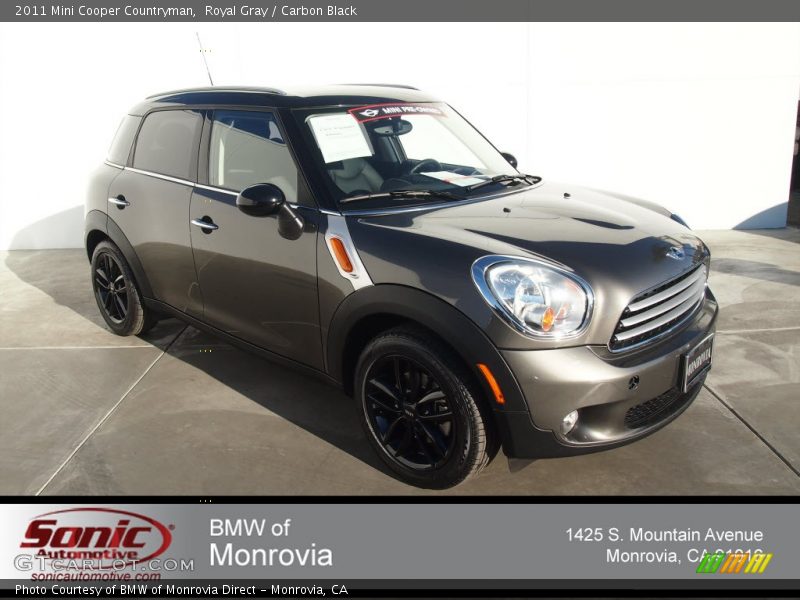 Royal Gray / Carbon Black 2011 Mini Cooper Countryman