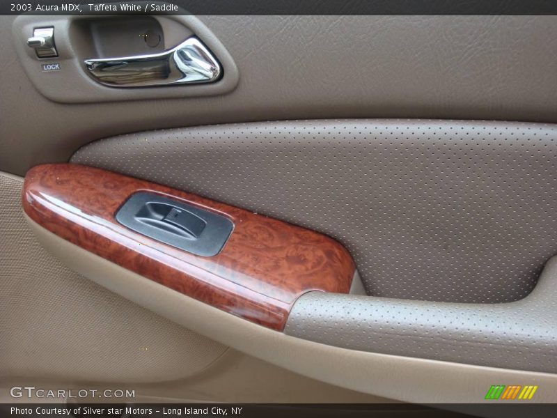 Taffeta White / Saddle 2003 Acura MDX