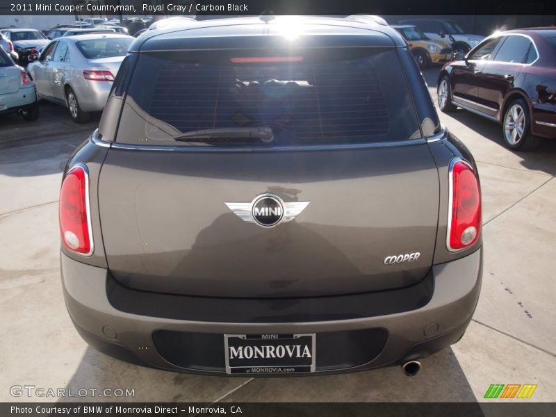 Royal Gray / Carbon Black 2011 Mini Cooper Countryman