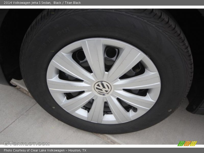 Black / Titan Black 2014 Volkswagen Jetta S Sedan