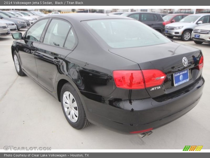 Black / Titan Black 2014 Volkswagen Jetta S Sedan