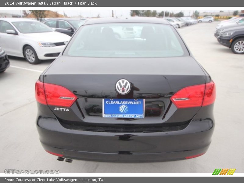 Black / Titan Black 2014 Volkswagen Jetta S Sedan