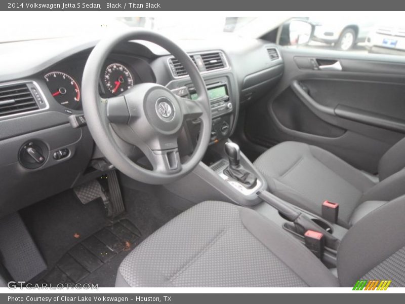 Black / Titan Black 2014 Volkswagen Jetta S Sedan