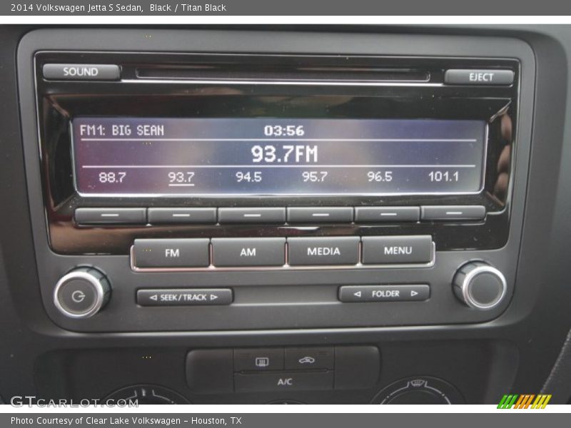 Black / Titan Black 2014 Volkswagen Jetta S Sedan