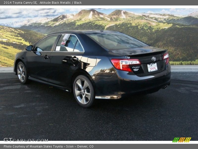 Attitude Black Metallic / Black 2014 Toyota Camry SE