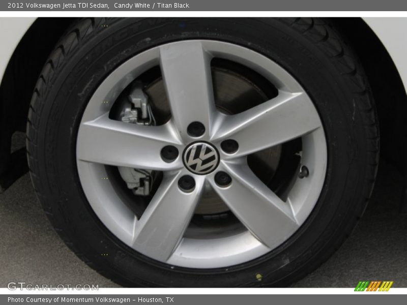 Candy White / Titan Black 2012 Volkswagen Jetta TDI Sedan