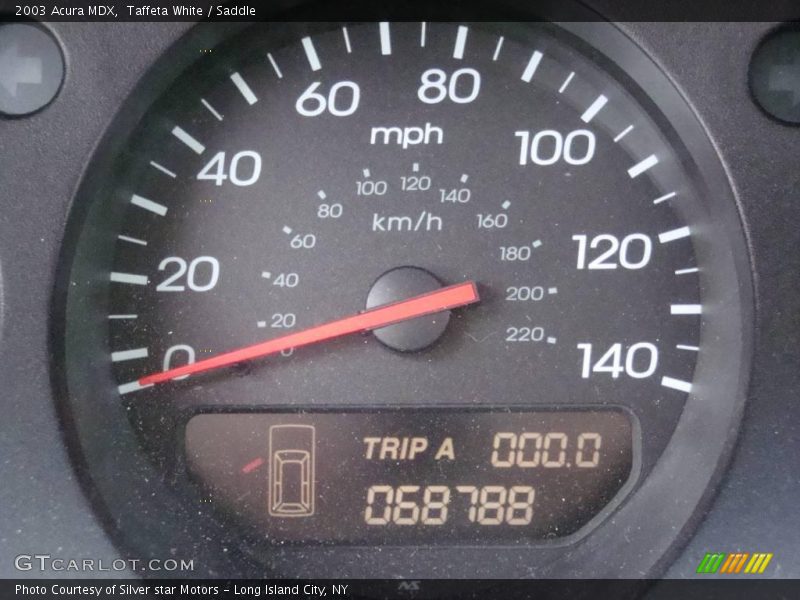 Taffeta White / Saddle 2003 Acura MDX