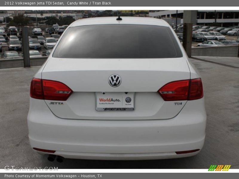 Candy White / Titan Black 2012 Volkswagen Jetta TDI Sedan
