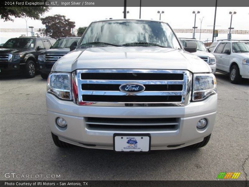 Ingot Silver / Stone 2014 Ford Expedition EL XLT