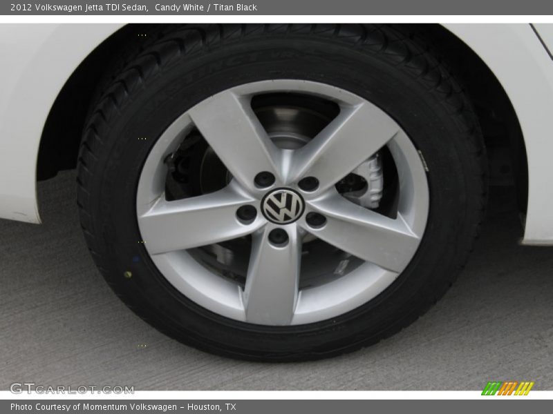 Candy White / Titan Black 2012 Volkswagen Jetta TDI Sedan