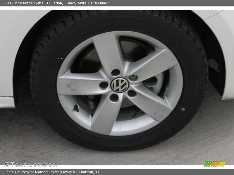 Candy White / Titan Black 2012 Volkswagen Jetta TDI Sedan