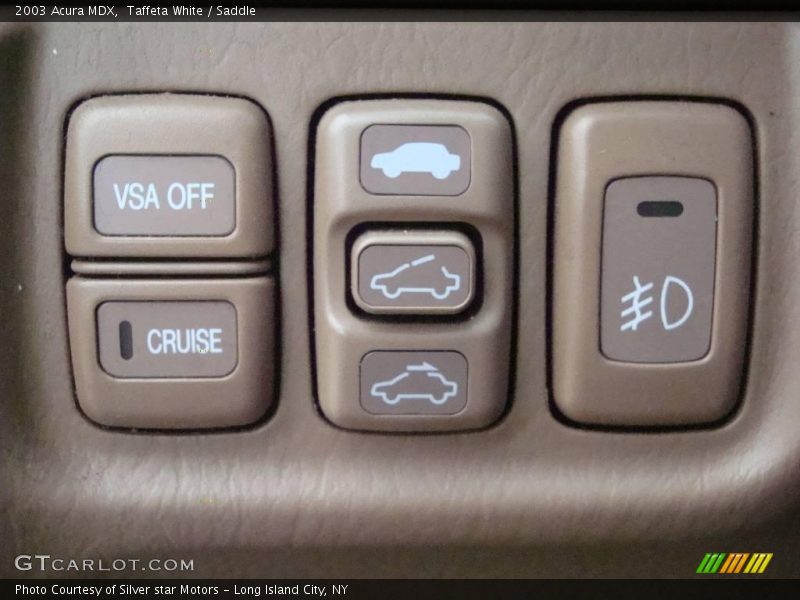 Taffeta White / Saddle 2003 Acura MDX