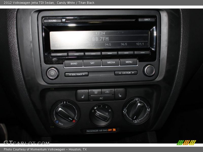 Candy White / Titan Black 2012 Volkswagen Jetta TDI Sedan