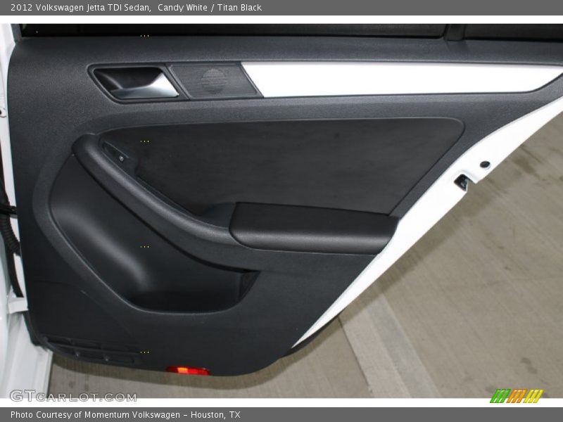Candy White / Titan Black 2012 Volkswagen Jetta TDI Sedan