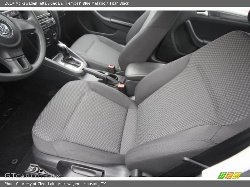 Tempest Blue Metallic / Titan Black 2014 Volkswagen Jetta S Sedan