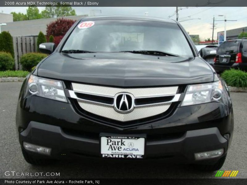 Formal Black / Ebony 2008 Acura MDX Technology