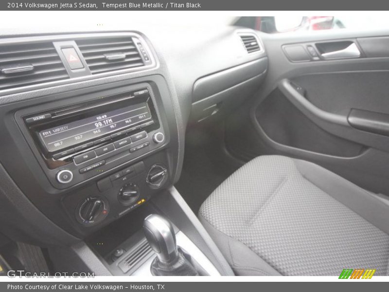 Tempest Blue Metallic / Titan Black 2014 Volkswagen Jetta S Sedan