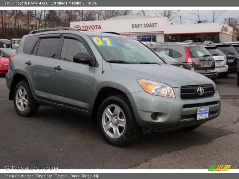 Everglade Metallic / Taupe 2007 Toyota RAV4 4WD