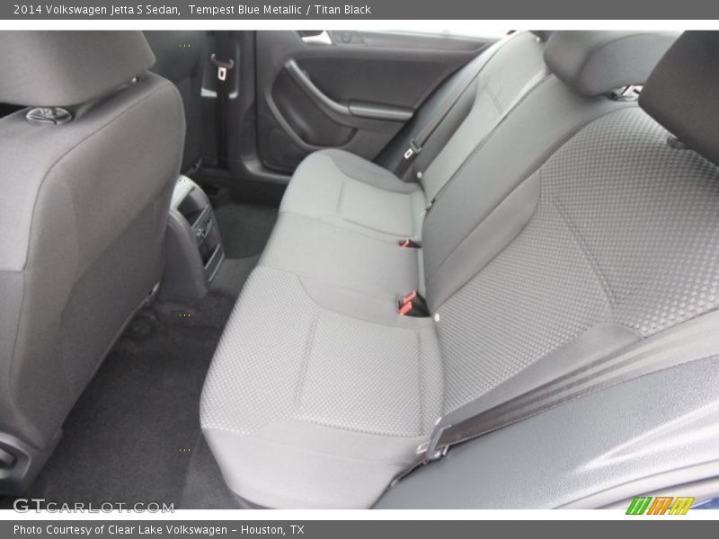 Tempest Blue Metallic / Titan Black 2014 Volkswagen Jetta S Sedan
