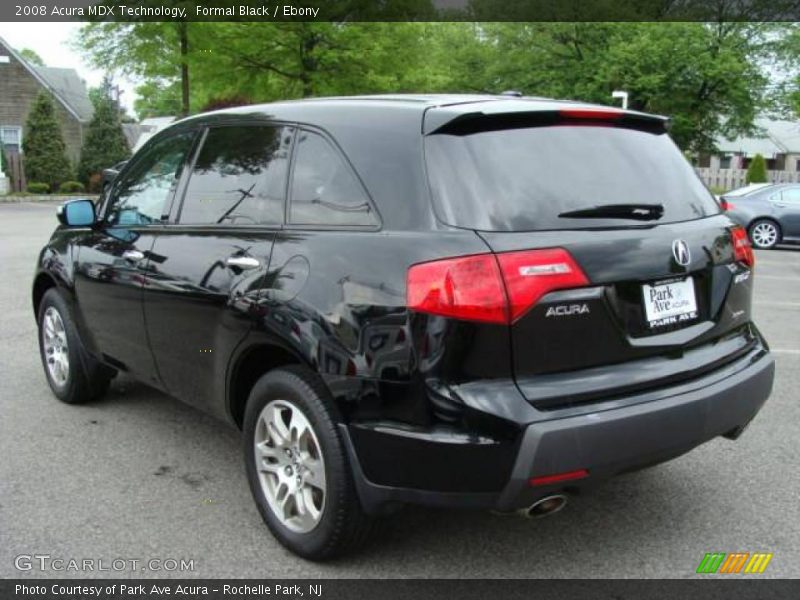 Formal Black / Ebony 2008 Acura MDX Technology