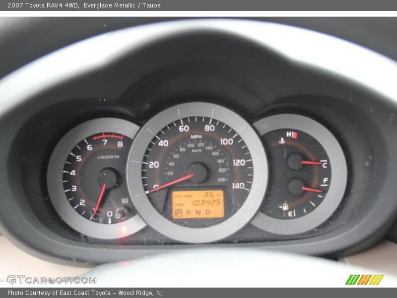 Everglade Metallic / Taupe 2007 Toyota RAV4 4WD