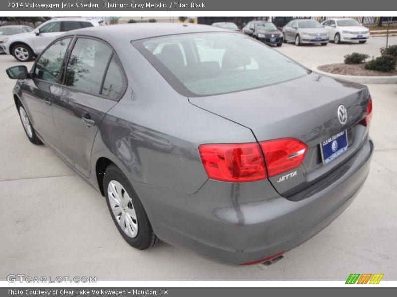 Platinum Gray Metallic / Titan Black 2014 Volkswagen Jetta S Sedan