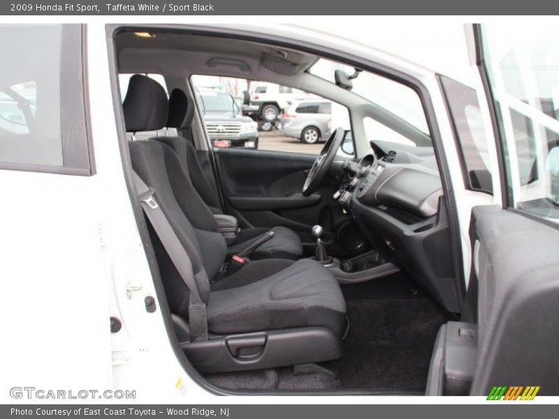 Taffeta White / Sport Black 2009 Honda Fit Sport