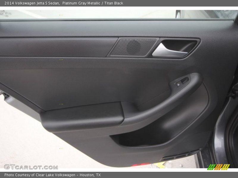 Platinum Gray Metallic / Titan Black 2014 Volkswagen Jetta S Sedan