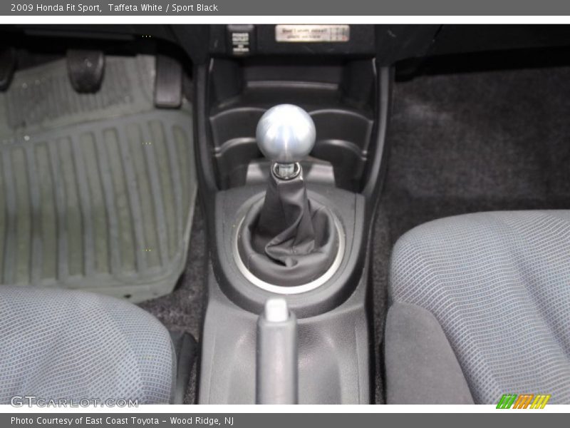 Taffeta White / Sport Black 2009 Honda Fit Sport