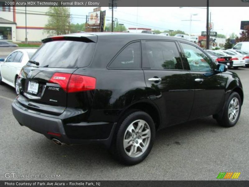 Formal Black / Ebony 2008 Acura MDX Technology