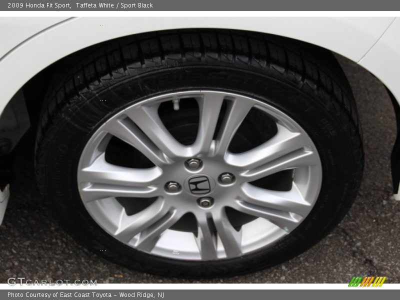 Taffeta White / Sport Black 2009 Honda Fit Sport