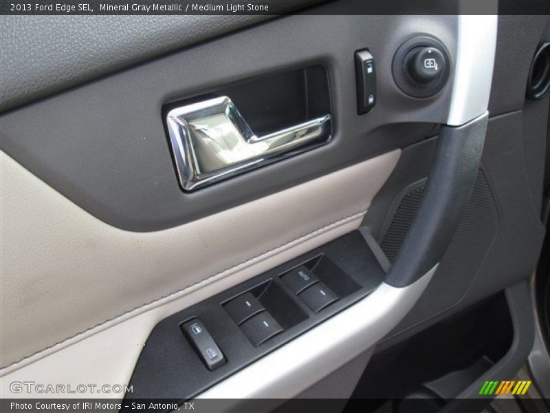 Mineral Gray Metallic / Medium Light Stone 2013 Ford Edge SEL